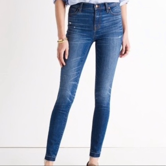 Madewell Denim - Madewell 9” high riser skinny jean size 30
